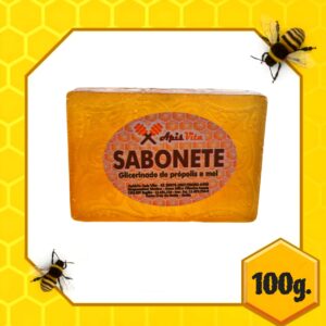 Sabonete Glicerinado de Própolis e Mel 100g